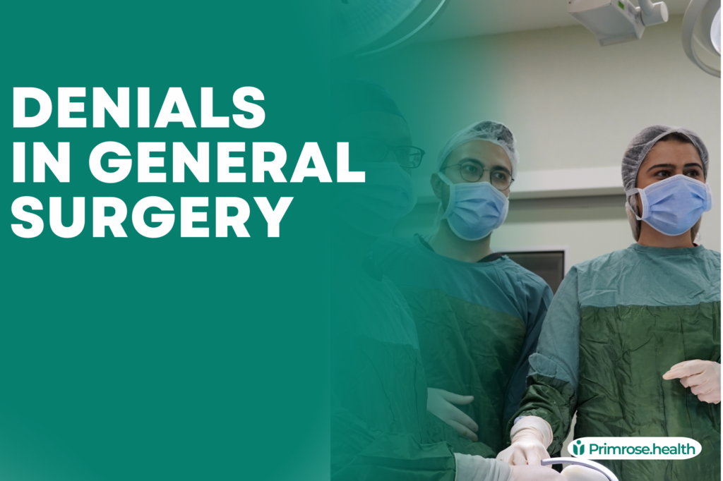 Denials in General surgery