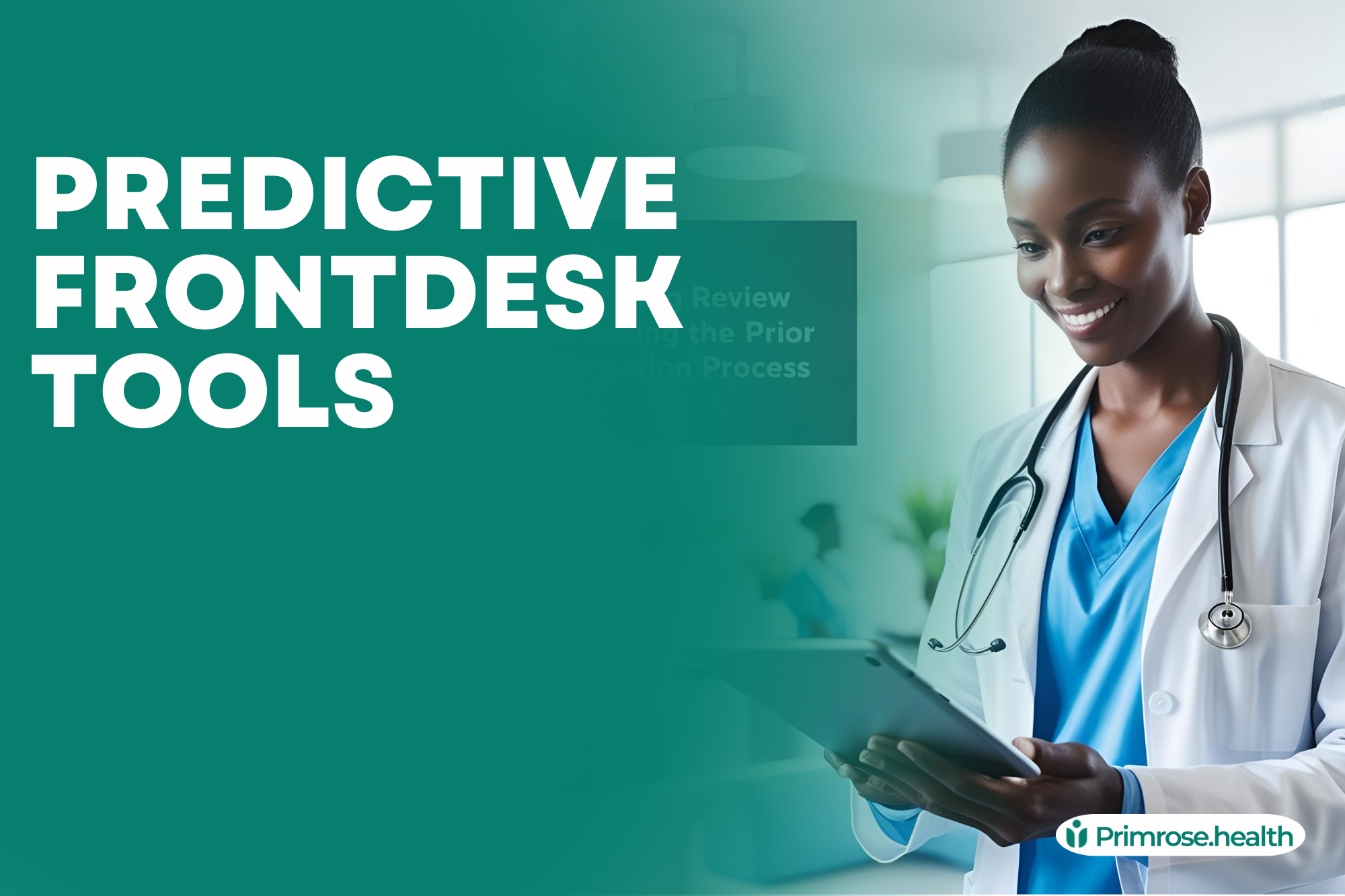 Predictive Frontdesk Tools-How Much to Collect?
